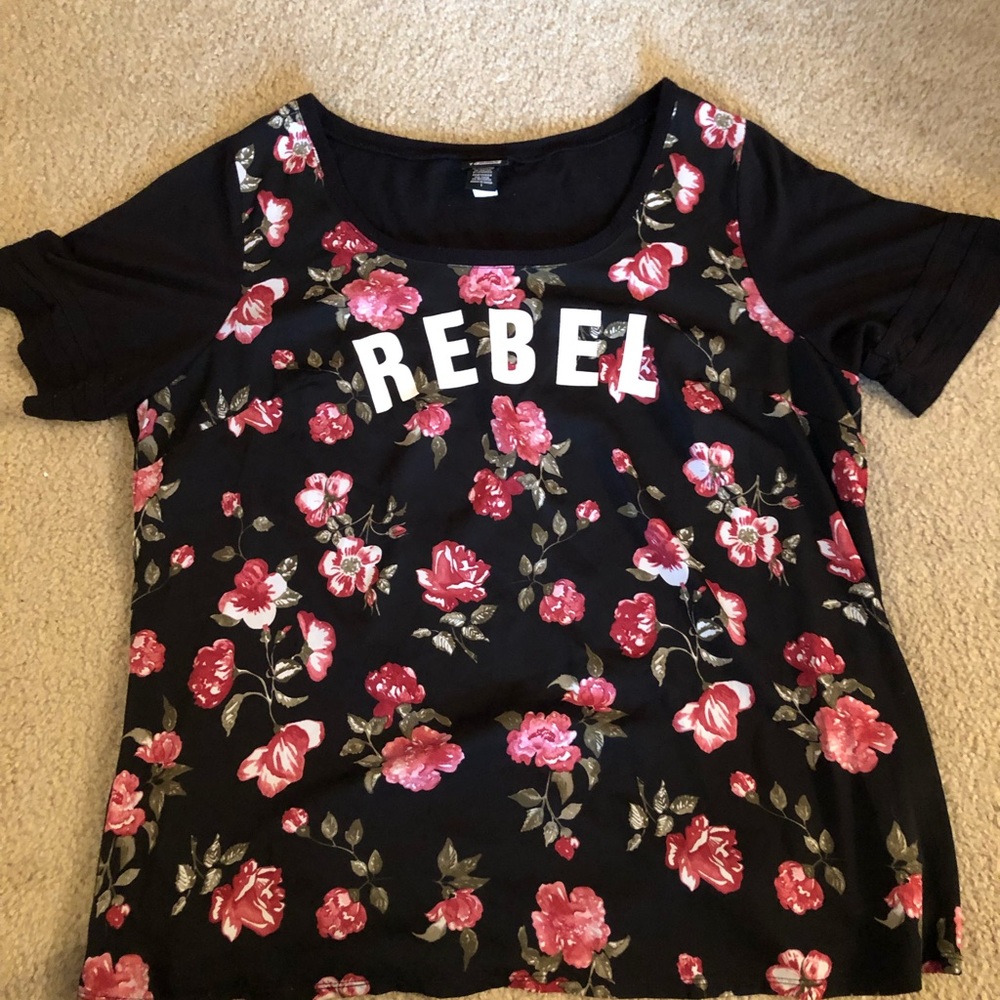 Floral Graphic Tee